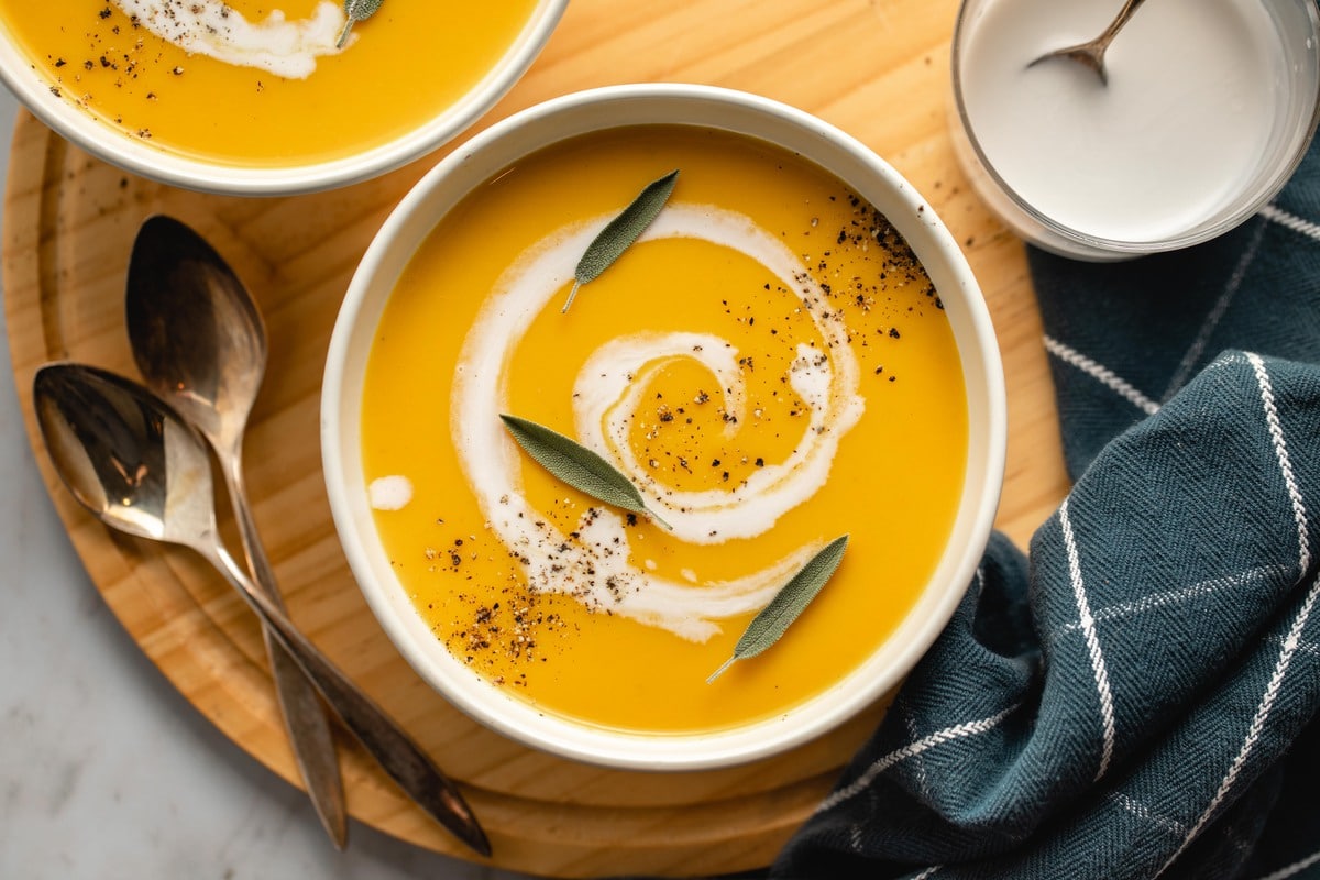 Butternut Squash and Apple Soup