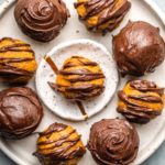 These Healthy Pumpkin Truffles are creamy, fluffy, and packed with fall flavor! Made with only 6 ingredients and naturally gluten, grain, and sugar-free