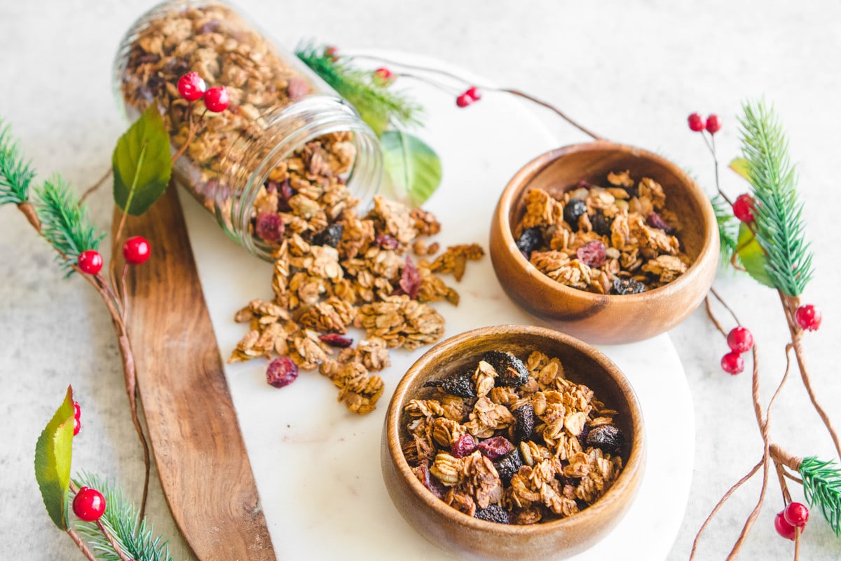 Holiday Spiced Granola