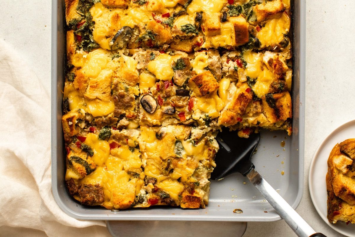 Vegan Breakfast Strata