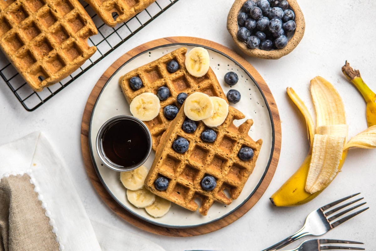 Vegan Blender Waffles